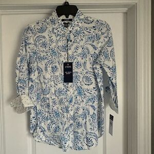NWT Chaps non iron fitted dress shirt will take best offer!